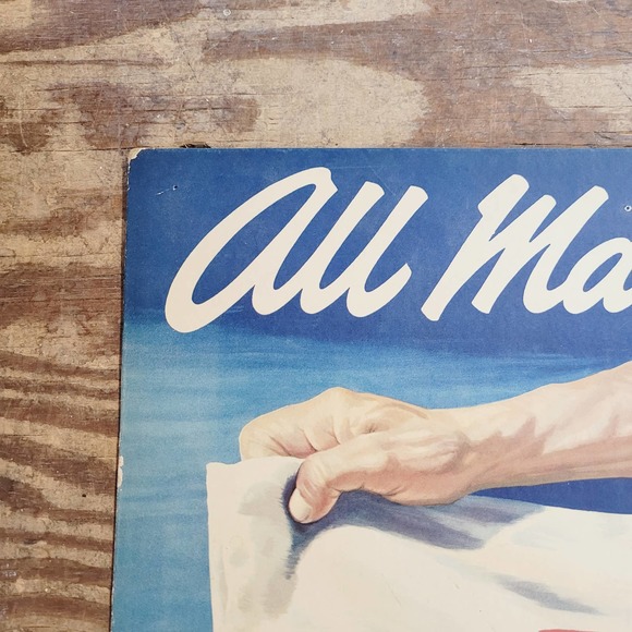 1950 WWII All May Help! Red Cross War Fund Poster Original - Picture 4 of 7